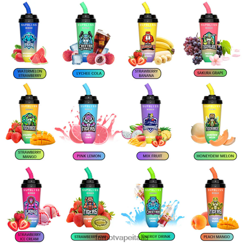 Fumot Discount Code | Fumot Supbliss Bingo Dispositivo pod vape usa e getta da 16 ml 8000 (1 pezzo) mango alla pesca 8ZZ6L2404