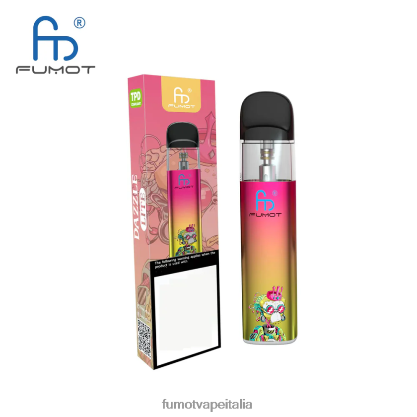 Fumot Italia | Fumot Dazzle Lite Kit di vaporizzazione vuoto conforme a tpd (1 pezzo) verde-viola 8ZZ6L2551