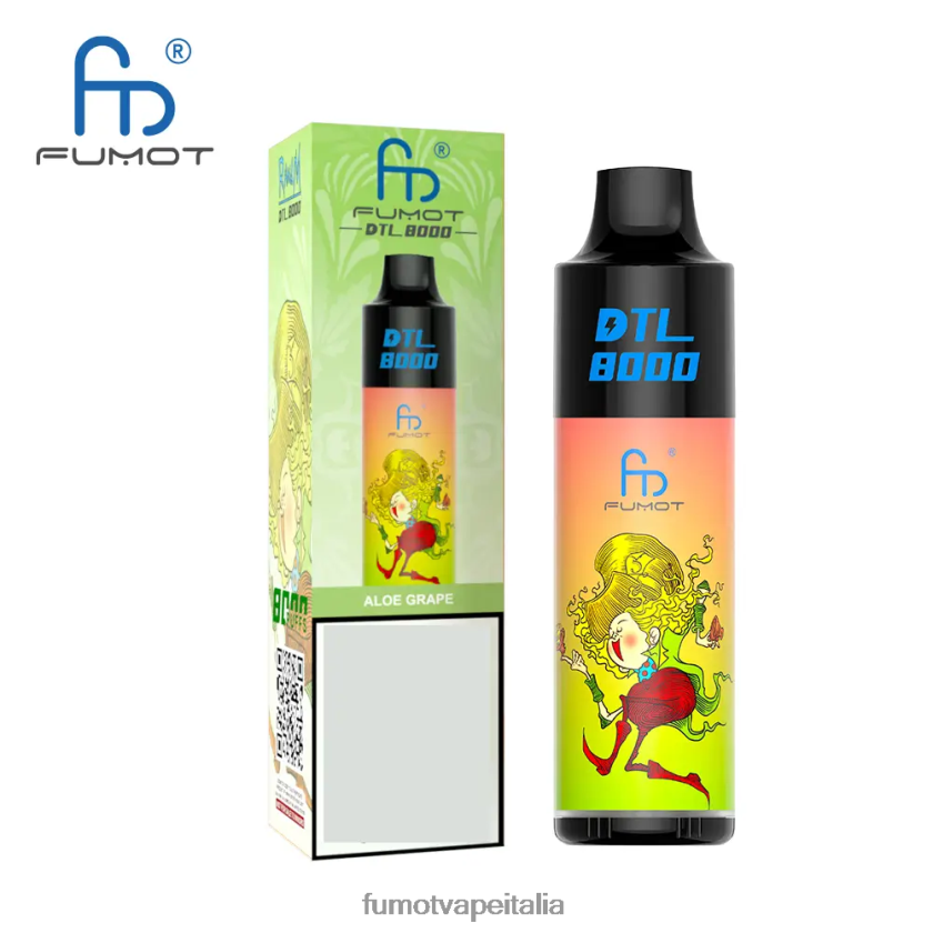 Fumot Discount Code | Fumot DTL Penna vaporizzatore usa e getta 8000 - 16 ml (1 pezzo) menta ribes nero 8ZZ6L2414