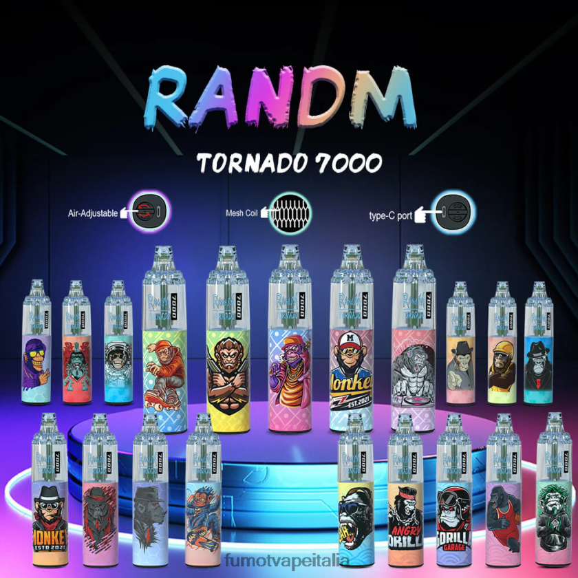 Fumot Discount Code | Fumot Tornado Penna vaporizzatore usa e getta 7000 - 14 ml (1 pezzo) mango su ghiaccio 8ZZ6L284