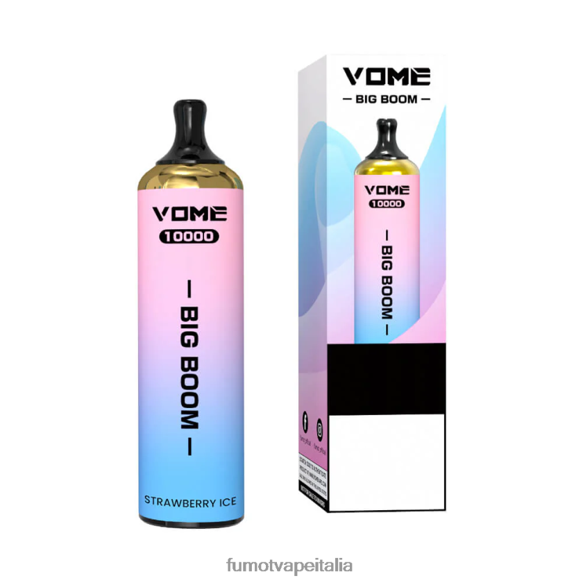 Fumot Vape Shop | Fumot Vome Big Boom penna vaporizzatore usa e getta 10000 - 20 ml (1 pezzo) ghiaccio rigoglioso 8ZZ6L2449