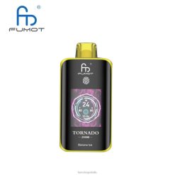 Fumot Italia - Fumot Tornado 25000 vaporizzatori usa e getta ghiaccio alla banana N8PD81