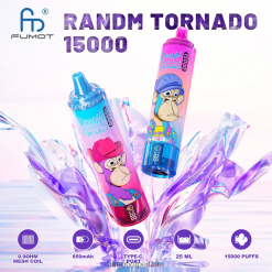 Fumot Price 44PP172 Fumot Tornado 15000 vaporizzatori usa e getta - 25 ml (1 pezzo) esclusivo