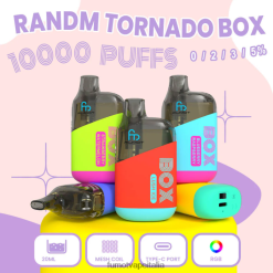 Fumot Randm 44PP355 Fumot Tornado Scatola da 10000 capsule vape usa e getta - 20 ml (1 pezzo) esclusivo