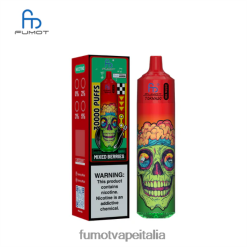 Fumot Shop 44PP569 Fumot Tornado Musica da 30k frutti di bosco misti