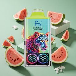 Anguria Ghiaccio Fumot Leopard 40K Puffs wholesale Italia con 0%, 2%, 3%, 5% Nicotina e Display Digitale dell'Olio