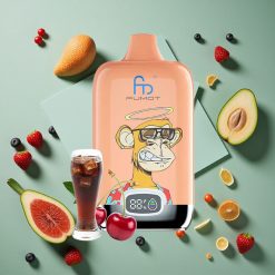 Bacche Miste Fumot Tornado Digital Box 12000 Puffs wholesale Italia con Batteria Ricaricabile 550mAh e Tipo-C