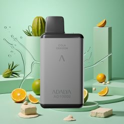 Cactus Splash Adalya AD 10000 Puffs E-sigaretta Monouso Grigio Spaziale 14 ml E-liquid wholesale Italia Ricaricabile USB-C