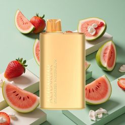 Fragola Anguria Alibarbar Rich 8000 Puffs 20ml Capacità E-Liquid wholesale Italia Non Ricaricabile