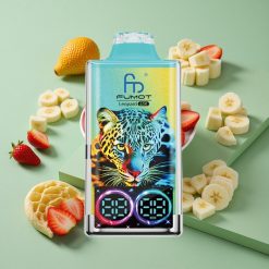 Fragola Banana Fumot Leopard 40K Puffs Dual Mesh wholesale Italia Tipo-C Ricarica