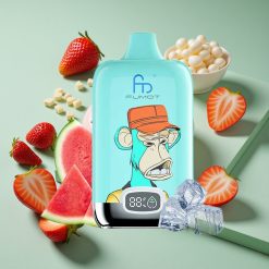 Fragola Ciambella Fumot Tornado Digital Box 12000 Puffs wholesale Italia con 20ml E-Liquid e Ricarica Type-C