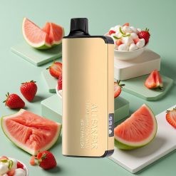 Fragola Cocco Anguria Alibarbar Ingot 9000 Puffs wholesale Italia 22ml Capacità E-liquid 2350mAh Batteria