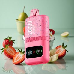 Fragola Gelato Aivono AIM MAGIC 20000 Puffs wholesale Italia Dual Mesh Coils 26ml E-liquid