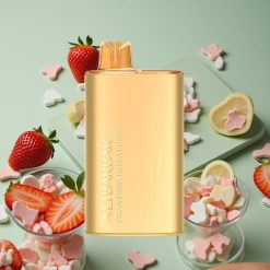 Fragola Hubba Bubba Alibarbar Rich 8000 Puffs 20ml Capacità E-Liquid wholesale Italia Non Ricaricabile