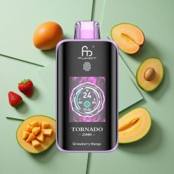 Fragola Mango Fumot Tornado 25000 Puffs wholesale Italia con Schermo HD e Batteria Ricaricabile 700mAh