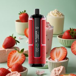 Fragola Punch Al Fakher Crown Bar 15K Hypermax 15000 Puffs wholesale Italia 22ml Capacità E-Liquid