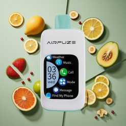Frutta Arcobaleno Esplosione AirFuze Smart 30000 Puffs Display 2.01" TFT touch screen wholesale Italia Disposable Pod