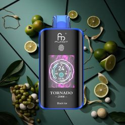 Ghiaccio Nero Fumot Tornado 25000 Puffs wholesale Italia Ricaricabile 700mAh