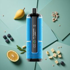 Gomma Mirtillo Al Fakher Crown Bar 15K Ipermax 15000 Puffs wholesale Italia 22ml 600mAh Type-C