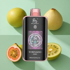 Kiwi Frutto della Passione Guava Fumot Tornado 25000 Puffs wholesale Italia con Schermo HD e Batteria Ricaricabile 700mAh