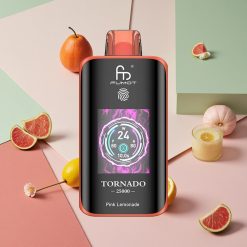 Limonata Rosa Fumot Tornado 25000 Puffs wholesale Italia con Batteria Ricaricabile 700mAh e Schermo HD