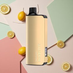 Limone Rosa Alibarbar Ingot 9000 Puffs 22ml Capacità E-liquid wholesale Italia Display LED