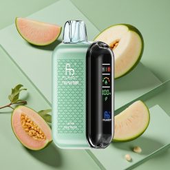 Litchi Melone Hami Fumot Tornado 20000 Puffs Dual Mesh Coil wholesale Italia Smart Display Airflow Control