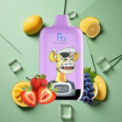 Mango Su Ghiaccio Fumot Tornado Digital Box 12000 Puffs wholesale Italia Ricarica USB-C 550mAh