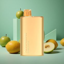 Mela Doppia Alibarbar Rich 8000 Puffs 20ml Capacità E-Liquid wholesale Italia Non Ricaricabile