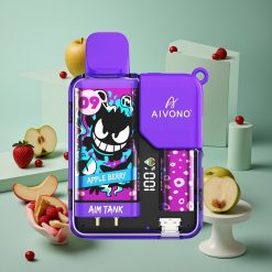 Mela Frutti di Bosco Aivono AIM-TANK 9500 Puffs 18ml Capacità E-liquid wholesale Italia 650mAh Batteria
