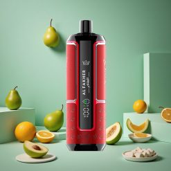 Mela Verde Al Fakher Crown Bar 15K Hypermax 15000 Puffs wholesale Italia 22ml Liquido 600mAh Batteria