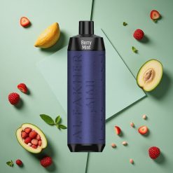 Menta Berry Al Fakher Crown Bar 8000 8000 Puffs wholesale Italia con batteria 600mAh e capacità e-liquid 18ml