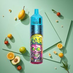 Menta Ghiaccio Fumot RandM Tornado 30000 Puffs wholesale Italia 30mL Pre-riempito 2% 5% Nicotina