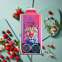 Mirtillo Ciliegia Mirtillo Rosso Fumot Leopard 40K Puffs wholesale Italia Dual Mesh 700mAh Battery