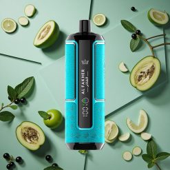 Mirtillo Nero Menta Al Fakher Crown Bar 15K Hypermax 15000 Puffs wholesale Italia Ricarica USB Type-C