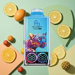 Pesca Mango Ananas Fumot Leopard 40K Puffs Dual Mesh wholesale Italia