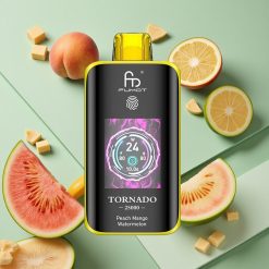 Pesca Mango Anguria Fumot Tornado 25000 Puffs wholesale Italia HD Schermo Ricaricabile 700mAh