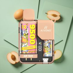 Pesca Pere Aivono AIM-TANK 9500 Puffs wholesale Italia 18ml E-liquid Capacità LCD Display