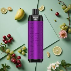 Uva Menta Al Fakher Crown Bar 8000 Puffs wholesale Italia 18ml Liquido 600mAh