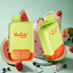 Anguria Ghiaccio & Frutti di Bosco Vapsolo Twins 20000 Puffs wholesale Italia con 40 ml di E-Liquid e Porta di Ricarica Type-C