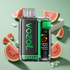 Anguria Ghiaccio VOZOL Vista 20000 Puffs Ricaricabile OLED Screen wholesale Italia S.i.L.C Tech Dual Mesh Coil