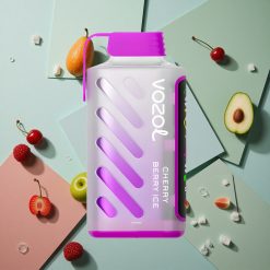 Ciliegia Bacca Ghiaccio VOZOL Gear Power 20000 Puffs Dual Mesh Coil wholesale Italia Full Screen Display