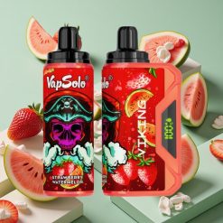 Fragola Anguria VapSolo VIKING 12000 Puffs wholesale Italia Tipo-C 22ml