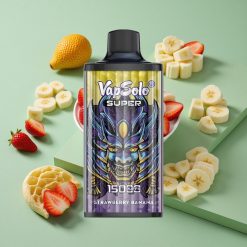 Fragola Banana Vapsolo Super 15000 Puffs 40ml E-Liquid wholesale Italia Mesh Coil Type-C
