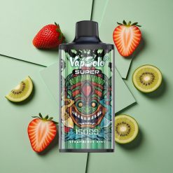 Fragola Kiwi Vapsolo Super 15000 Puffs wholesale Italia 40ml E-Liquido 850mah Mesh Coil