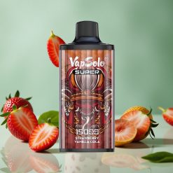 Fragola Vaniglia Cola Vapsolo Super 15000 Puffs wholesale Italia 40ml E-Liquido 850mah Mesh Coil
