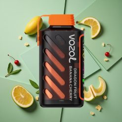 Frutto del Drago Banana Ciliegia VOZOL Gear Power 20000 Puffs Dual Mesh Coil wholesale Italia Full Screen Display