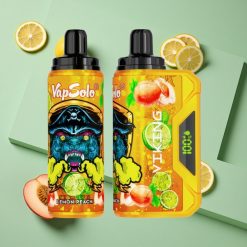 Limone Pesca VapSolo VIKING 12000 Puffs Display LED wholesale Italia